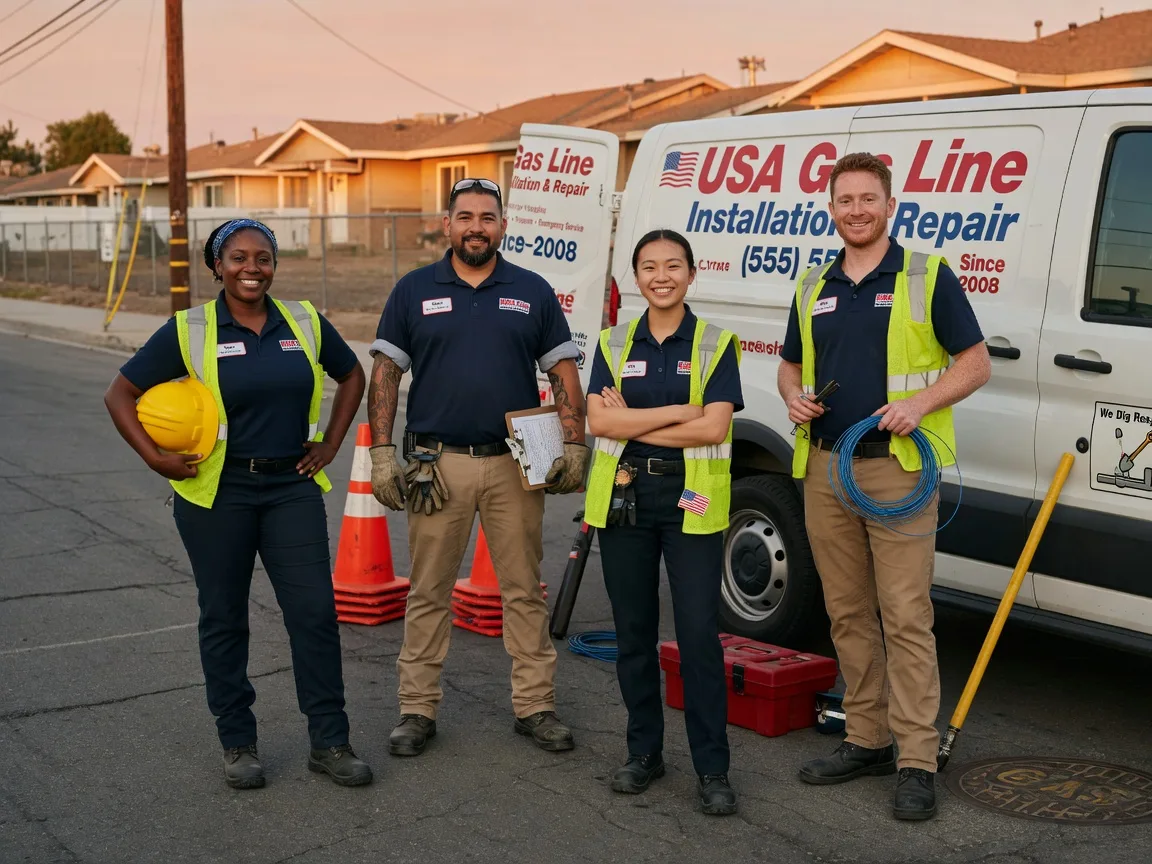 Gas Line Installation company in Lewiston, CA